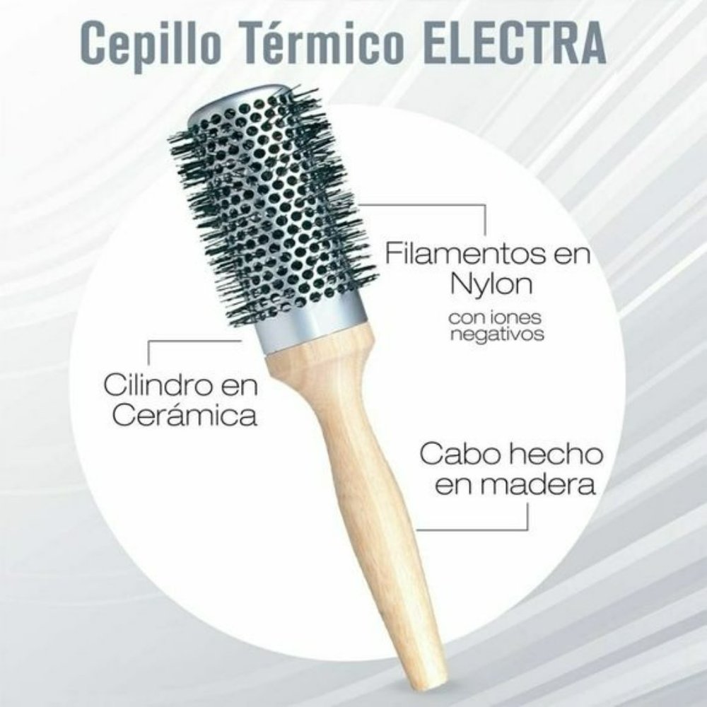 New Electra 3002 Ceramic+Ionic Professional Hair Brush - Picture 3 of 8